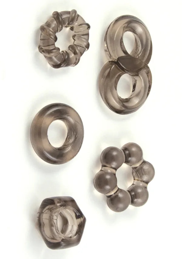 Enhancer Five-Piece Cock Ring Set