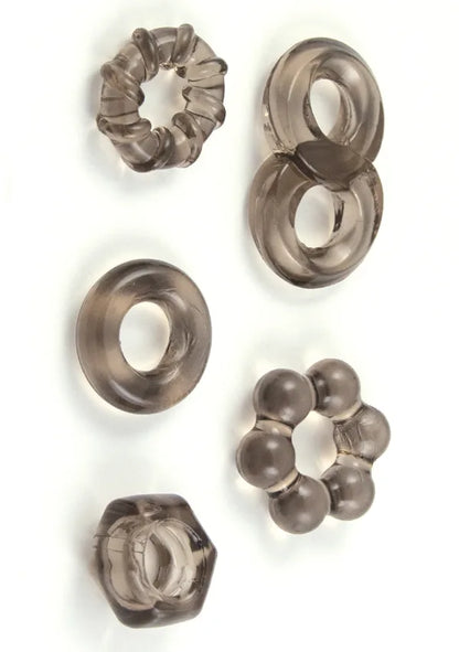 Enhancer Five-Piece Cock Ring Set