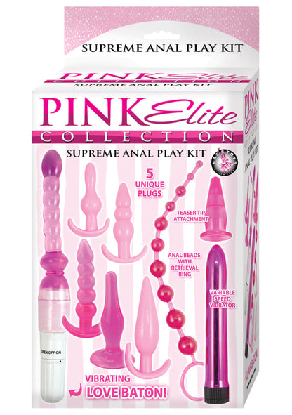 Pink Elite Collection Supreme Anal Play Kit