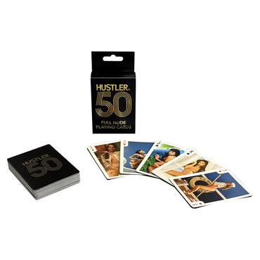 Hustler 50 Year Anniversary Full Nude Playing Cards