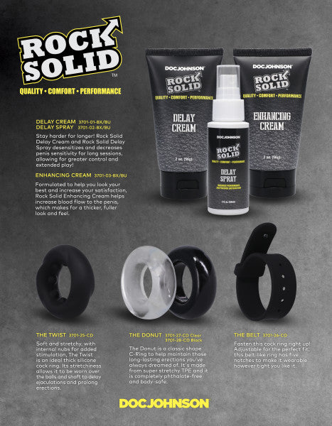 Rock Solid Delay Spray - 2 oz.