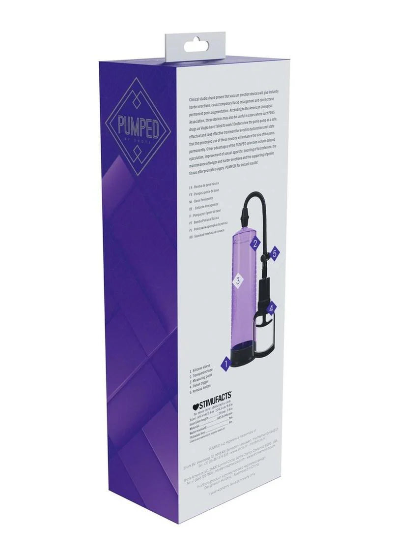PUMPED - Basic Pump 2 - Water Resistant - Purple