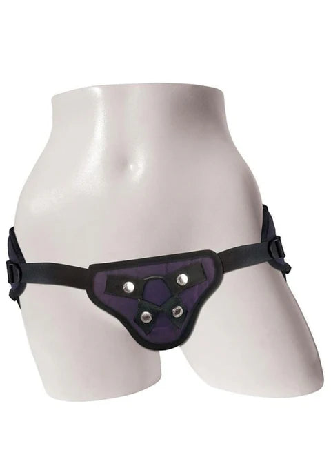 Sportsheets Lush Strap-On Harness - Purple