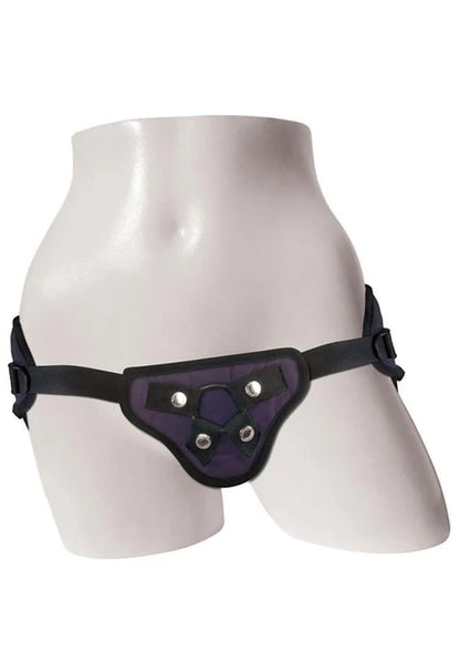 Sportsheets Lush Strap-On Harness - Purple
