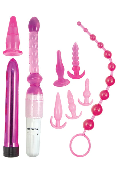 Pink Elite Collection Supreme Anal Play Kit