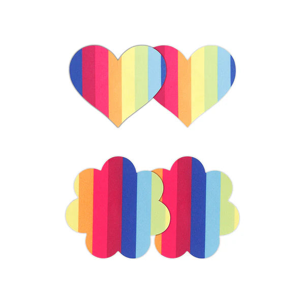 Pride Heart + Flower Pasties