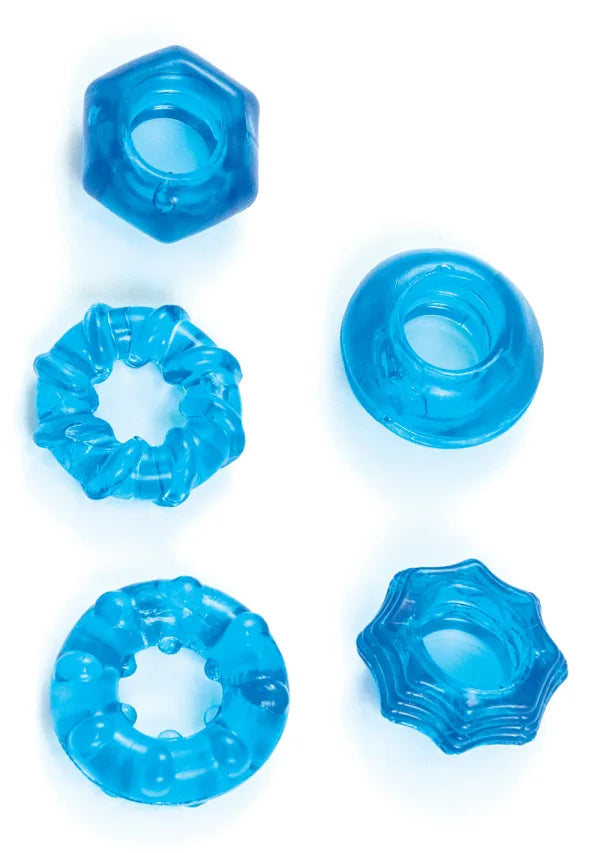 Enhancer Five-Piece Cock Ring Set