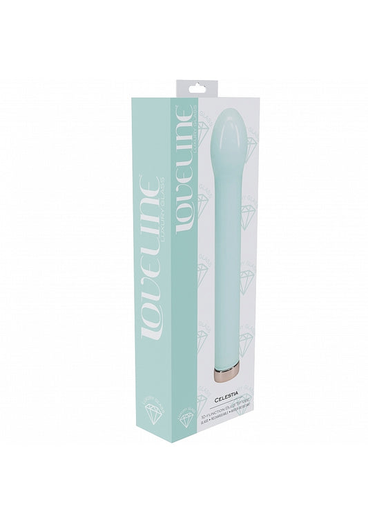 Loveline Celestia Glass Vibrator - Green