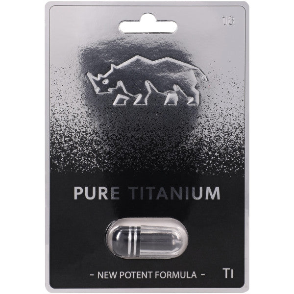 Rhino Pure Titanium - 1 pill pack